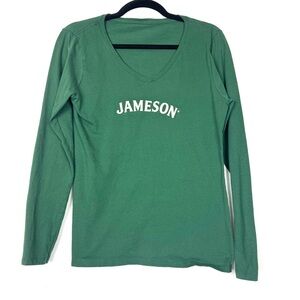 Women’s long sleeve green Jameson shirt small